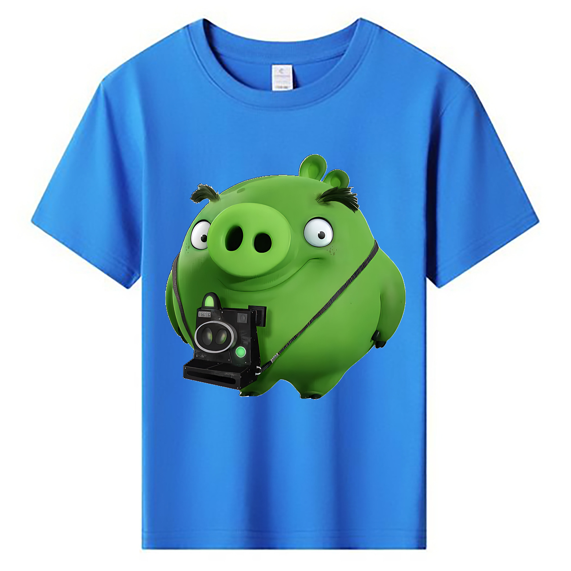 （画像用） Angry Birds アングリーバード 綿100％キッズTシャツ（フロントプリント）